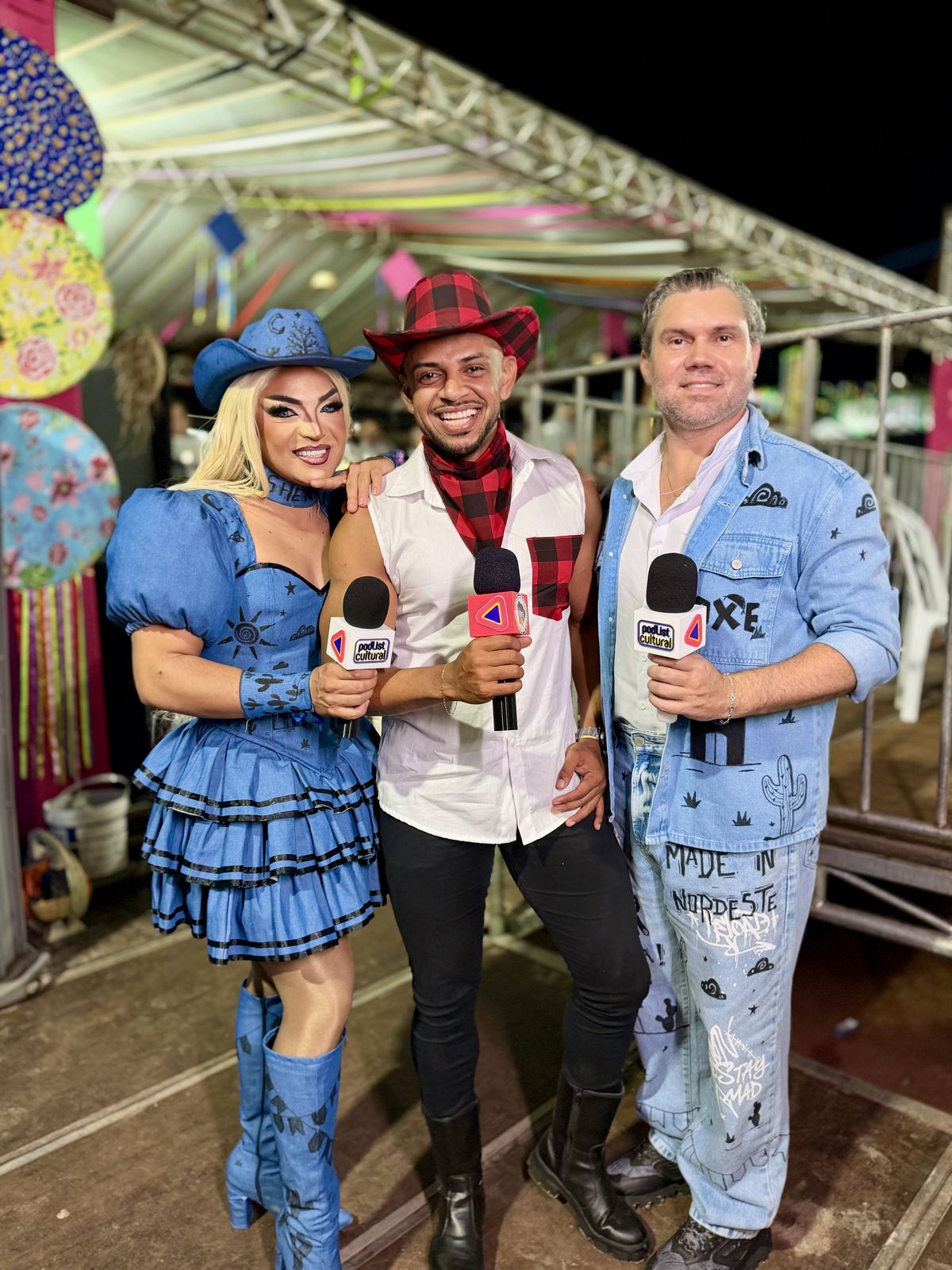 Sheron Lumynes, Fabrício Magno e Anderson Vale juntos no Nordestão 2026