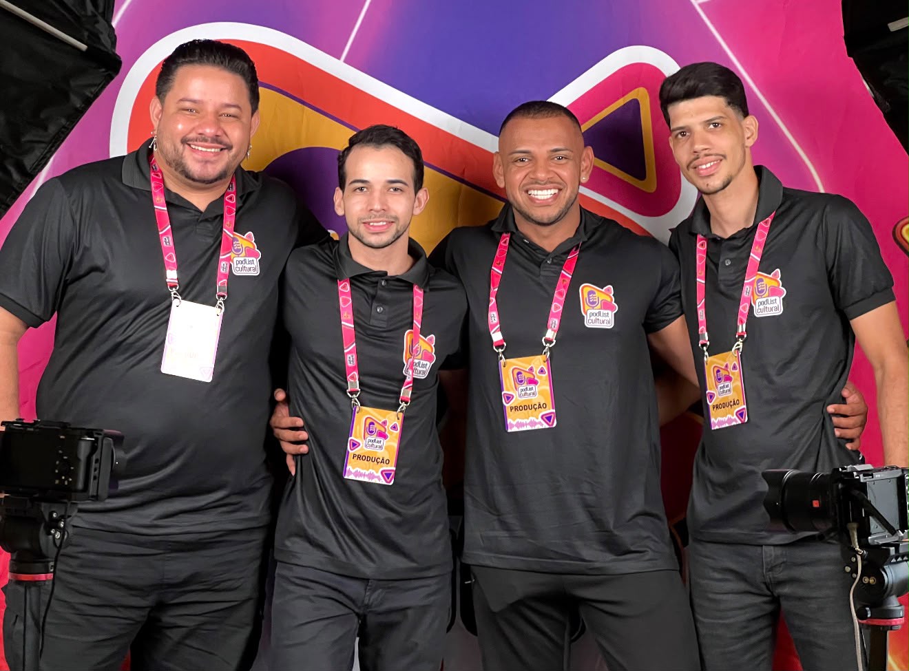 Equipe de produção da Podlist Cultural