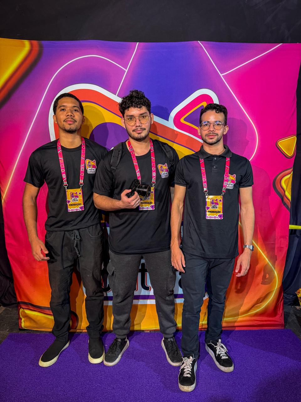 Equipe de produção da Podlist Cultural