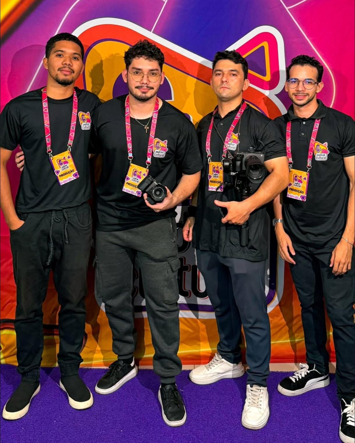 Equipe de produção da Podlist Cultural